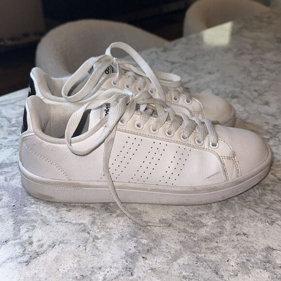 👟 Adidas Cloudfoam Sneakers Women’s Sz 6 - Picture 3 of 6